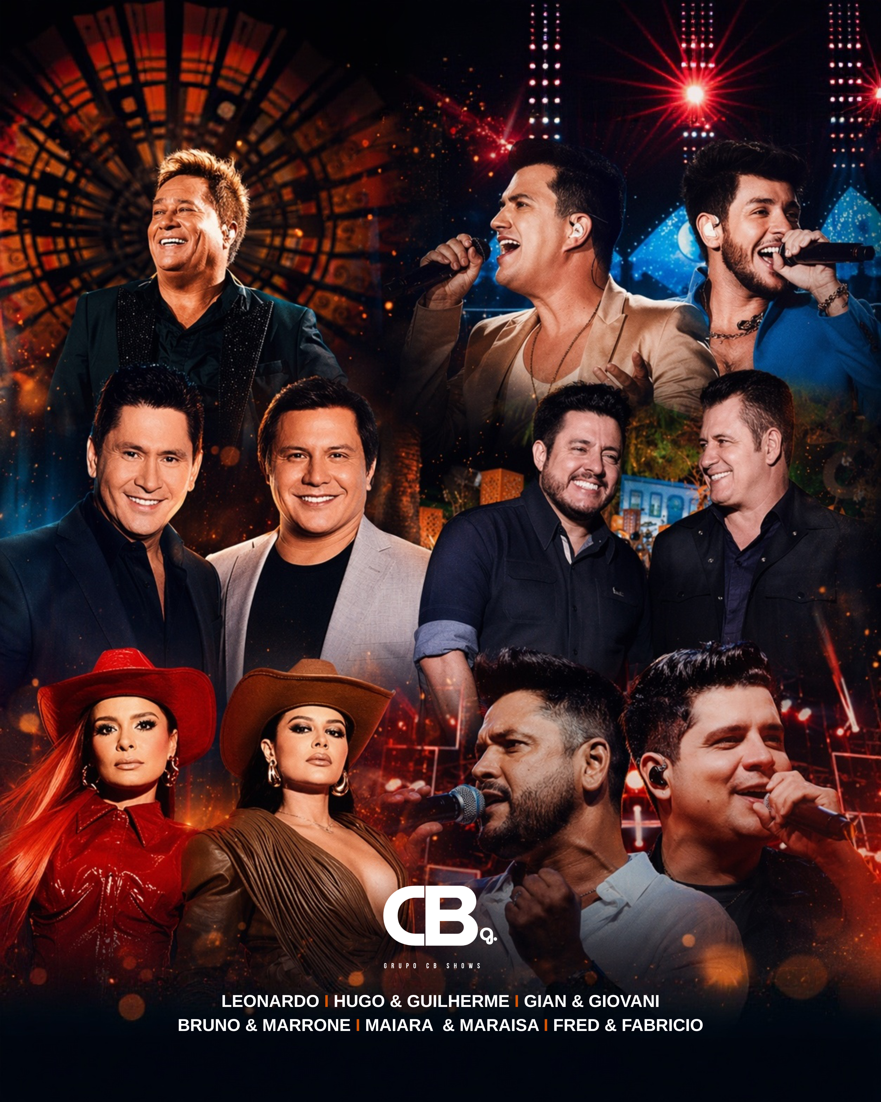 Artistas: Clássicos e novos nomes